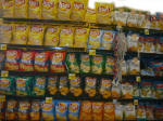 Convenience Store Chip Shelf