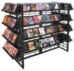 DVD Display Racks